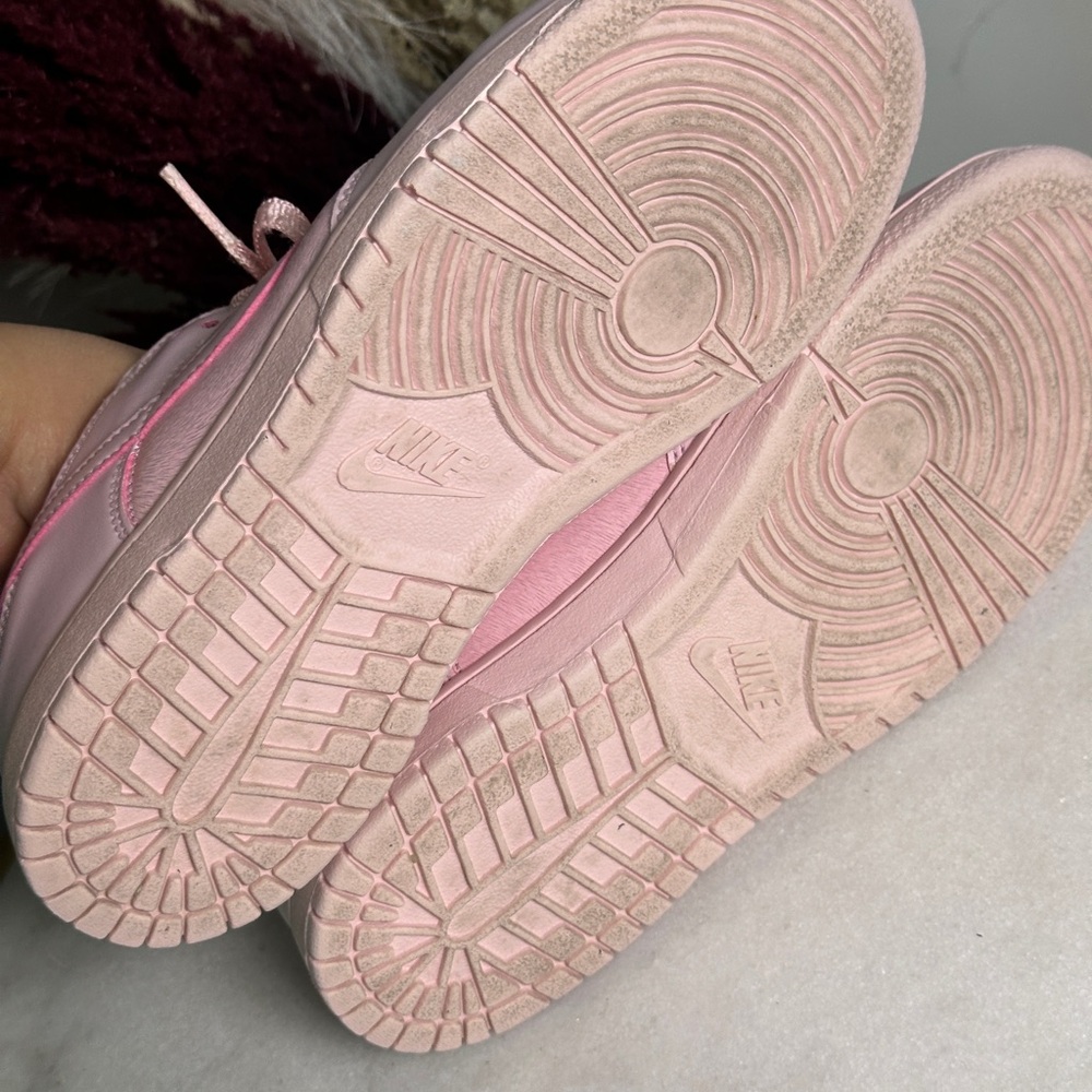 Nike Girls Preschool Dunk Low PS Prism Pink size 2.5Y - Picture 8 of 8